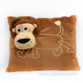 Comfortable lion plush animal pillow